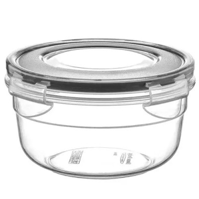 Контейнер харчовий 0,86л з затискачем круглий