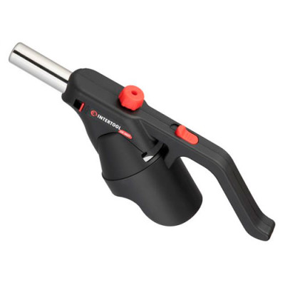 Пальник (Горелка) газовий з п`єзопідпалом , швидке регулювання полум`я,  Інтертул /ящ.10шт