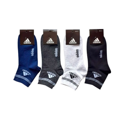 Шкарпетки (№109) середні Adidas 104/2 пдр (36-41) Мікс уп.12шт