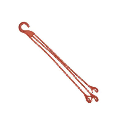 Підвіска для кашпо 31см кручена Коричнева