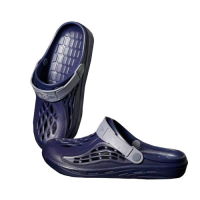 Капці чол Крокс СМ-129 сині-сірий (41-45) /8шт/уп