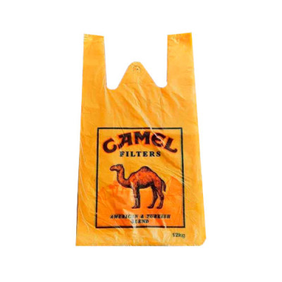 Пакет майка 30см*50см (100шт)Camel уп.25шт