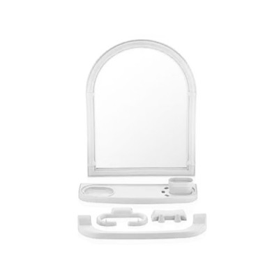 Набір 4 пр аксесуарів для ванної кімнати Дзеркало 