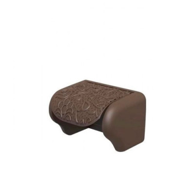 Тримач для туалетного паперу везерунчатий ELIF коричневий