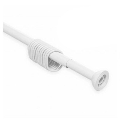 Карниз у ванну 3м метал білого кольору