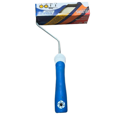 Валик Велюр з ручкою 6мм*30мм*150мм,ворс 5мм TITAN COLOR