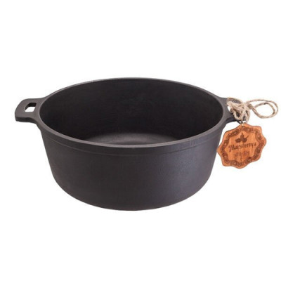 Каструля чавуна лита 6л d=260*145/Т404