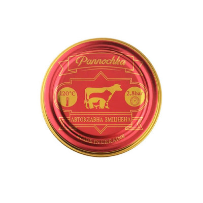 Кришка для консервації СКО 82мм Панночка Автоклавна/ уп 25шт