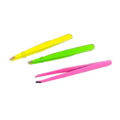 Пінцет манікюрний Естет кольоровий