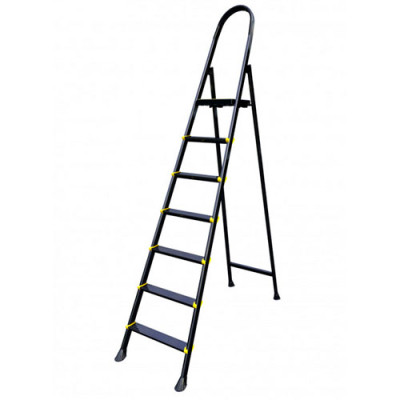 Драбина металева Aloft SLIM 7 сходинок посилена 150кг (роб.вис.3,35м шир.57см вис.платф.154,5см)