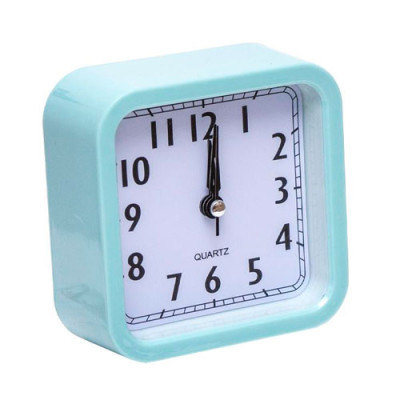 Годинник будильник прямокутний QUARTZ 8026 батар.AA