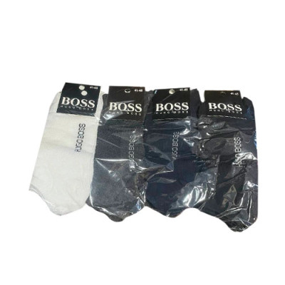 Шкарпетки (№65) сітка Hugo Boss 1503 чол(41-45) Мікс уп.12шт