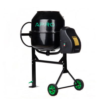 Бетонозмішувач СМ-180, 180л/850w, вінець з чавуну, 28-30 об/хв Апро гарантія 1 рік