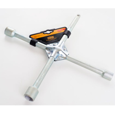 Ключ балонний хрестовий посилений 17мм*19мм*21мм (1/2) Сила