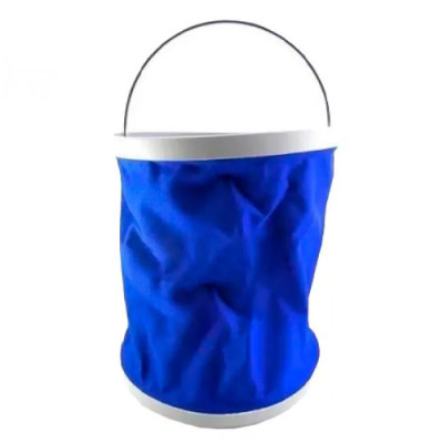 Відро складне 11л блакитне Сила
