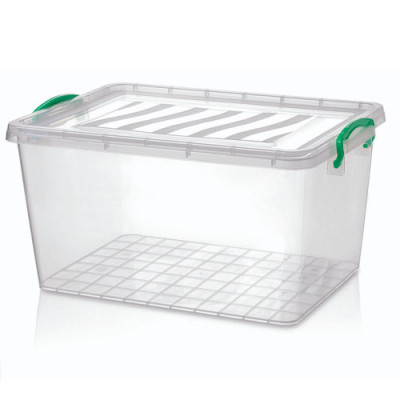 Контейнер харчовий 30л з затискачем прямокутний 500*350*250см