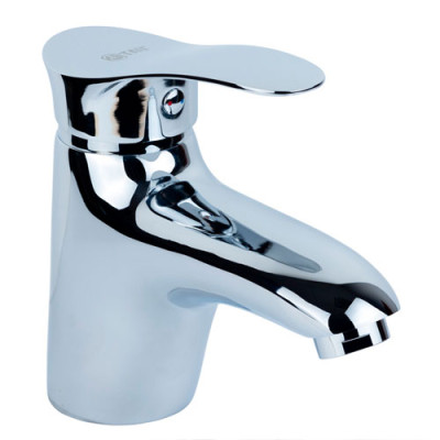 Змішувач для раковини SE d40 гусак литий 150мм на шпильці TAU (SE-2A145C)