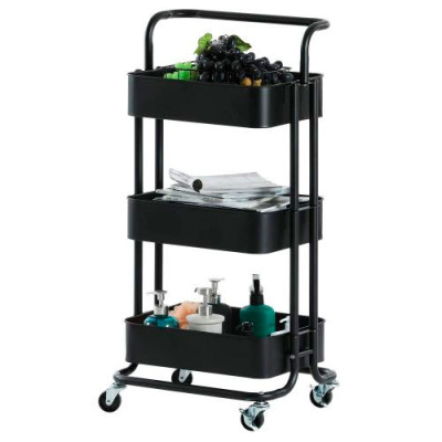 Етажерка універсальна 3-секційна на колесах 