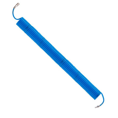 Шланг спіральний з швидкороз`ємним з`єднанням поліуретановий  6.5мм*10мм, 15м