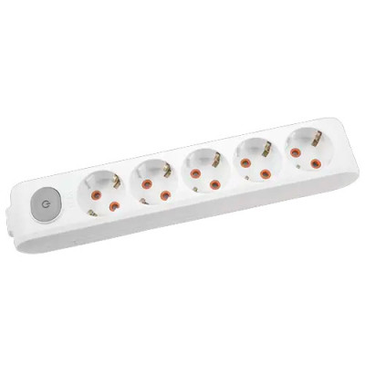 Колодка 5г з/з (Multi-Let) з кнопкою VIKO/ У ПАКЕТІ /уп.25шт