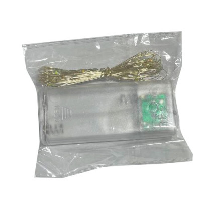 Гірлянда ялинкова 10м .бат. АА МІКС / уп3шт