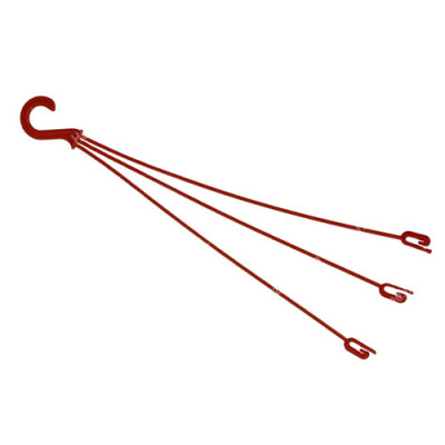 Підвіска для кашпо 47,5см гладка універсальна Коричнева