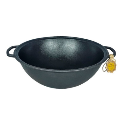 Казан чавун узбецький WOK 8л в коробці SNT/Т405