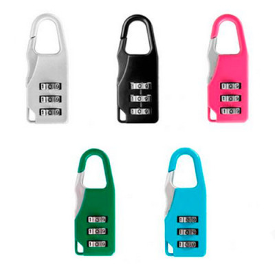 Замок чемоданий кодовий 07А малий /ящ.360шт