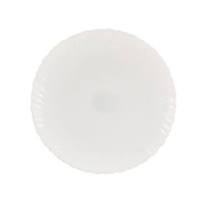 Тарілка керам. №8,5 мілка WHITE DIAMOND /уп. 6шт