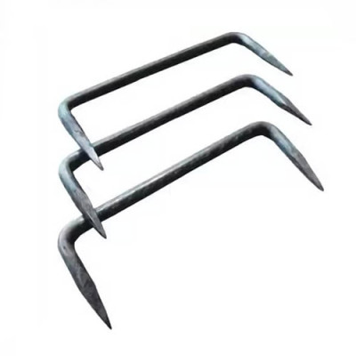 Скоба будівельна 8мм*400мм НЕ фарбована