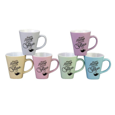 Кружка керам 320мл COFFEE МІХ /18126