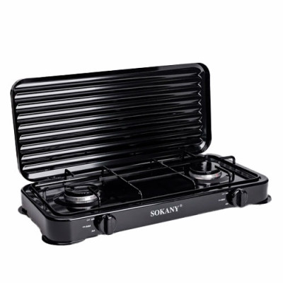 Плита газова 2-комфорна Sokany SK-6002 /уп.8шт