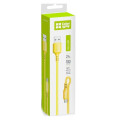 Кабель USB 1м /Micro USB ColorWay Yellow 2.4A (CW-CBUM043-Y)