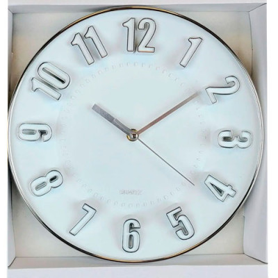 Годинник настінний круглий 2005-089 d-250мм (плавний хід)