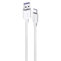 Кабель USB 1м/Type-C ColorWay White 5A (CW-CBUC019-WH)