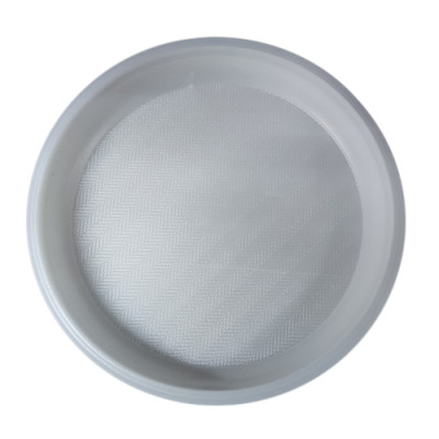 Тарілка біла одноразова пластик 165мм (100шт)