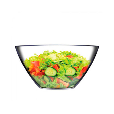 Салатник 250мм Іконік скло /10697/1шт в уп