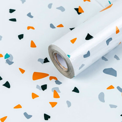 Плівка самокліюча 60см*3м (D) Крапки