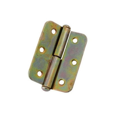 Петля дверна 110мм оцинкована кругла права