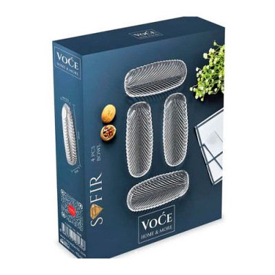 Блюдо пластик 4шт/уп/VC-560