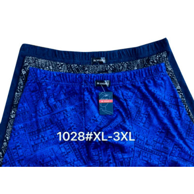 Труси чоловічі боксери стейч/бамбук VASALL XL-4XL / 1028/уп.12шт