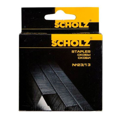Скоба для канцелярского степлера №23/13 SCHOLZ /4762/ уп-1000шт