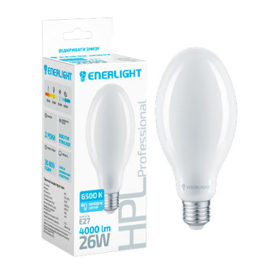 Лампа світлодіодна Enerlight HPL Professional 26Вт 6500К Е27 /ящ 100шт