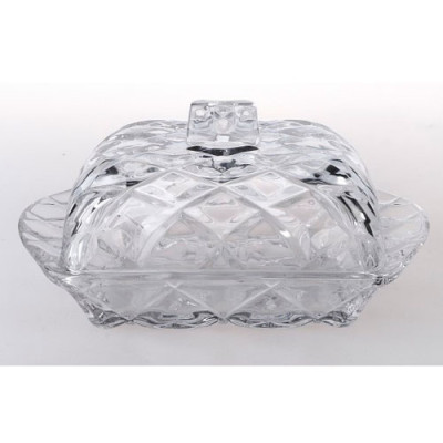 Маслянка скло з кришкою 16,9см 