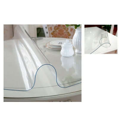 Клейонка 4708 Прозора РІДКЕ СКЛО висота 0,8м*30м (0,5мм) Crystal