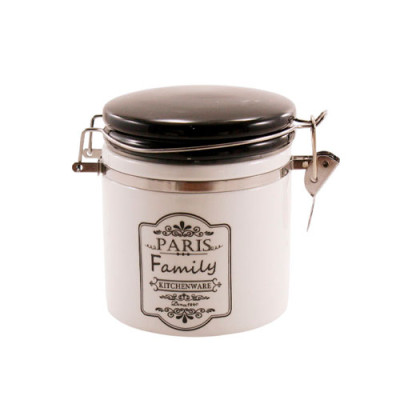 Банка керам з замком 500мл Париж /ZF1376/PF