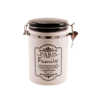 Банка керам з замком 850мл Париж /ZF6262/PF