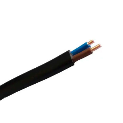 Дріт ВВГнг-LS-П 2*2,5 (МПКА) енерго ГОСТ 100м ЧОРНИЙ