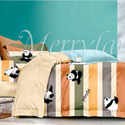 К-т пост. білизни двоспальне /2809 ранфорс MERRYLAND(пр180*215, под. 180*215, нав. 70*70*2)