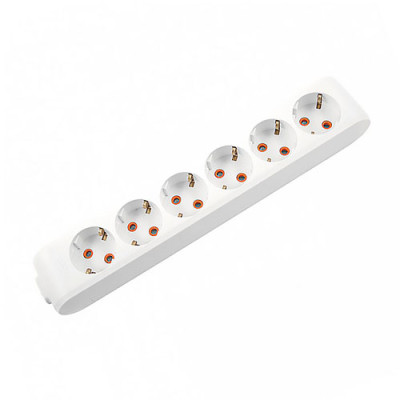 Колодка 6г з/з біла VIKO у ПАКЕТІ/уп.10шт